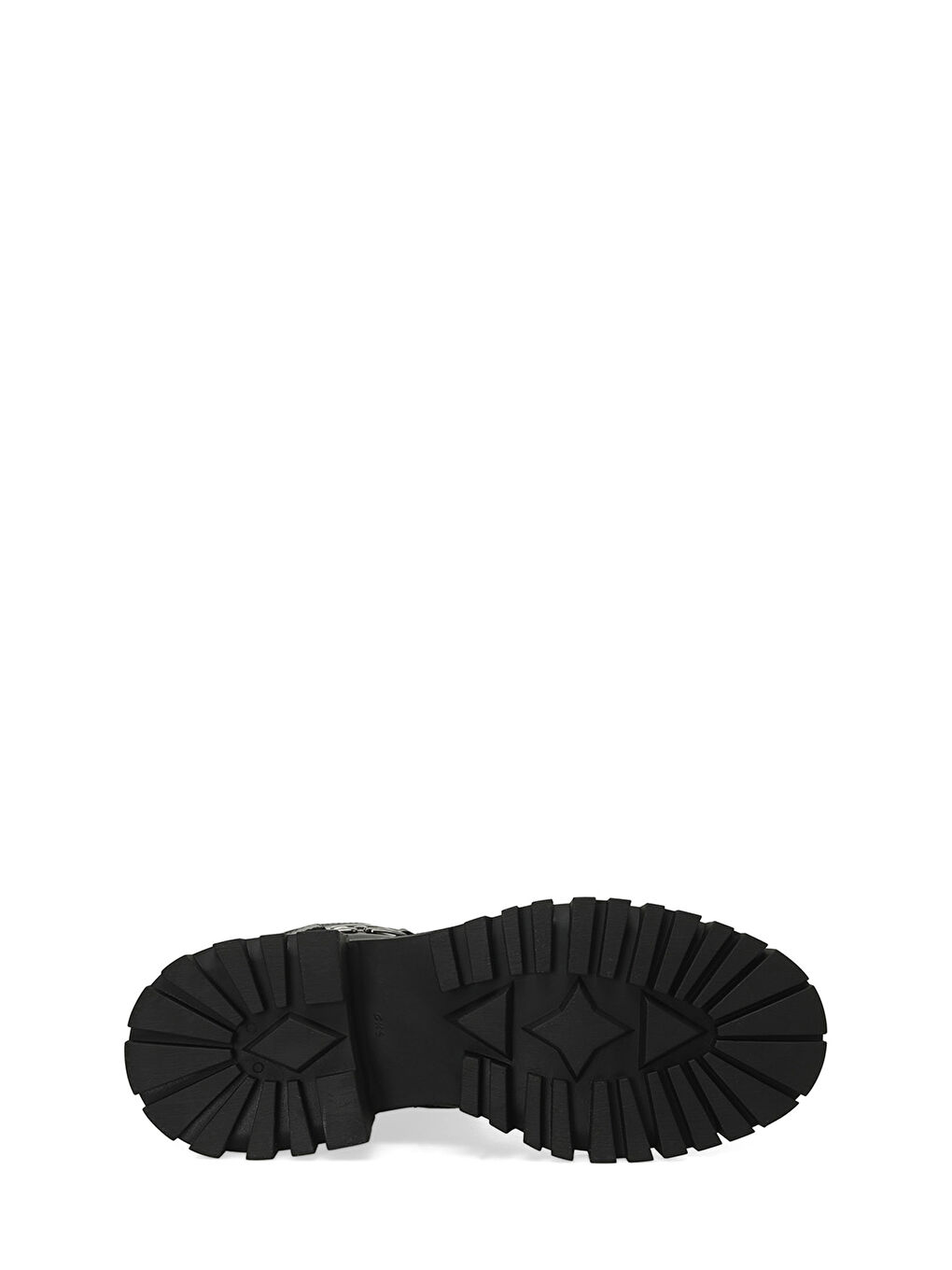 DUTO 4PR Siyah Kadın Rock Bot-5