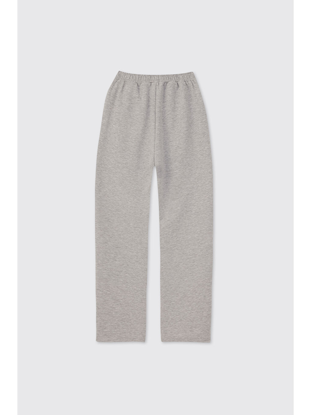 Kız Çocuk Gri Melanj Eşofman Altı-1