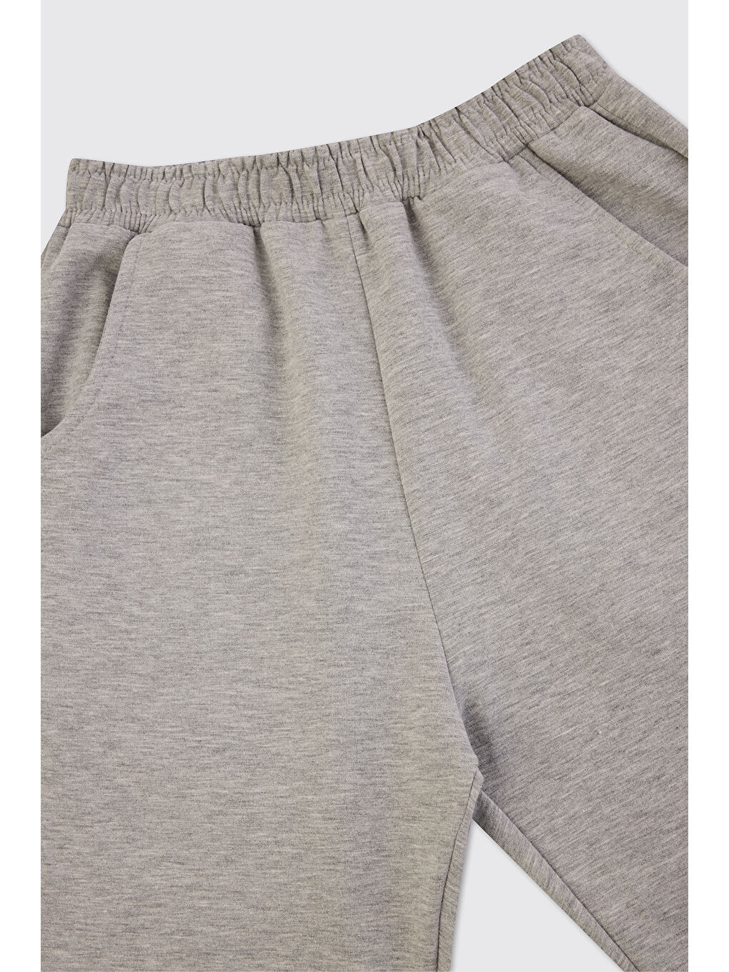 Kız Çocuk Gri Melanj Eşofman Altı-2