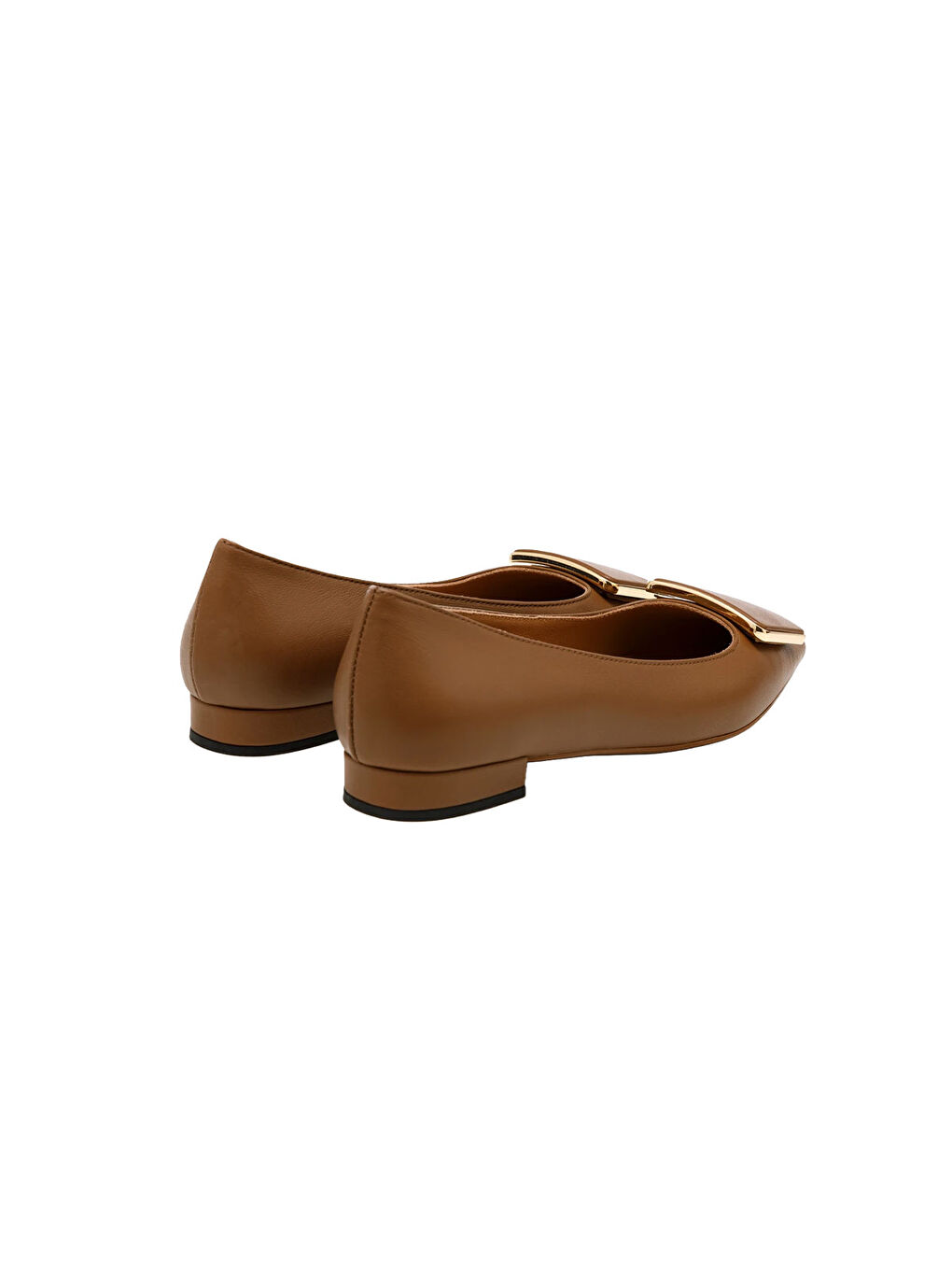 Kahverengi Kadın Babet 63N4 NAPPA Toffee (brown)-3