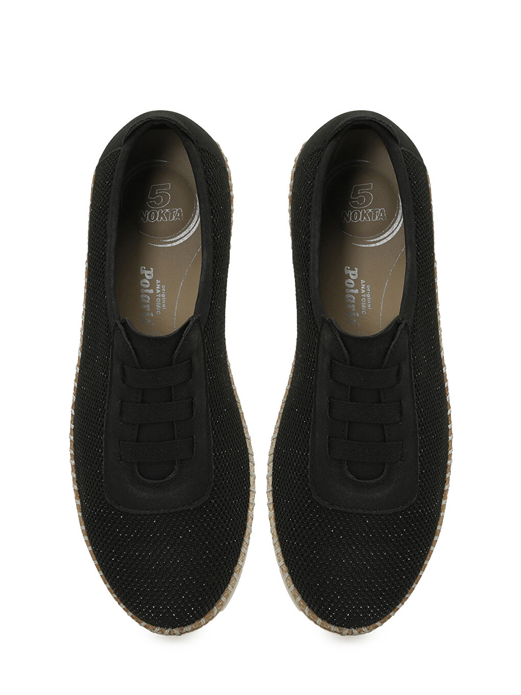 105474.Z5FX Siyah Kadın Dolgu Ayakkabı-3