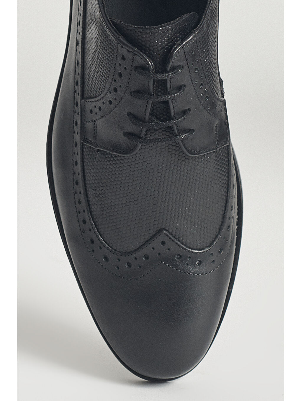 Erkek Siyah Klasik Deri Ayakkabı-4