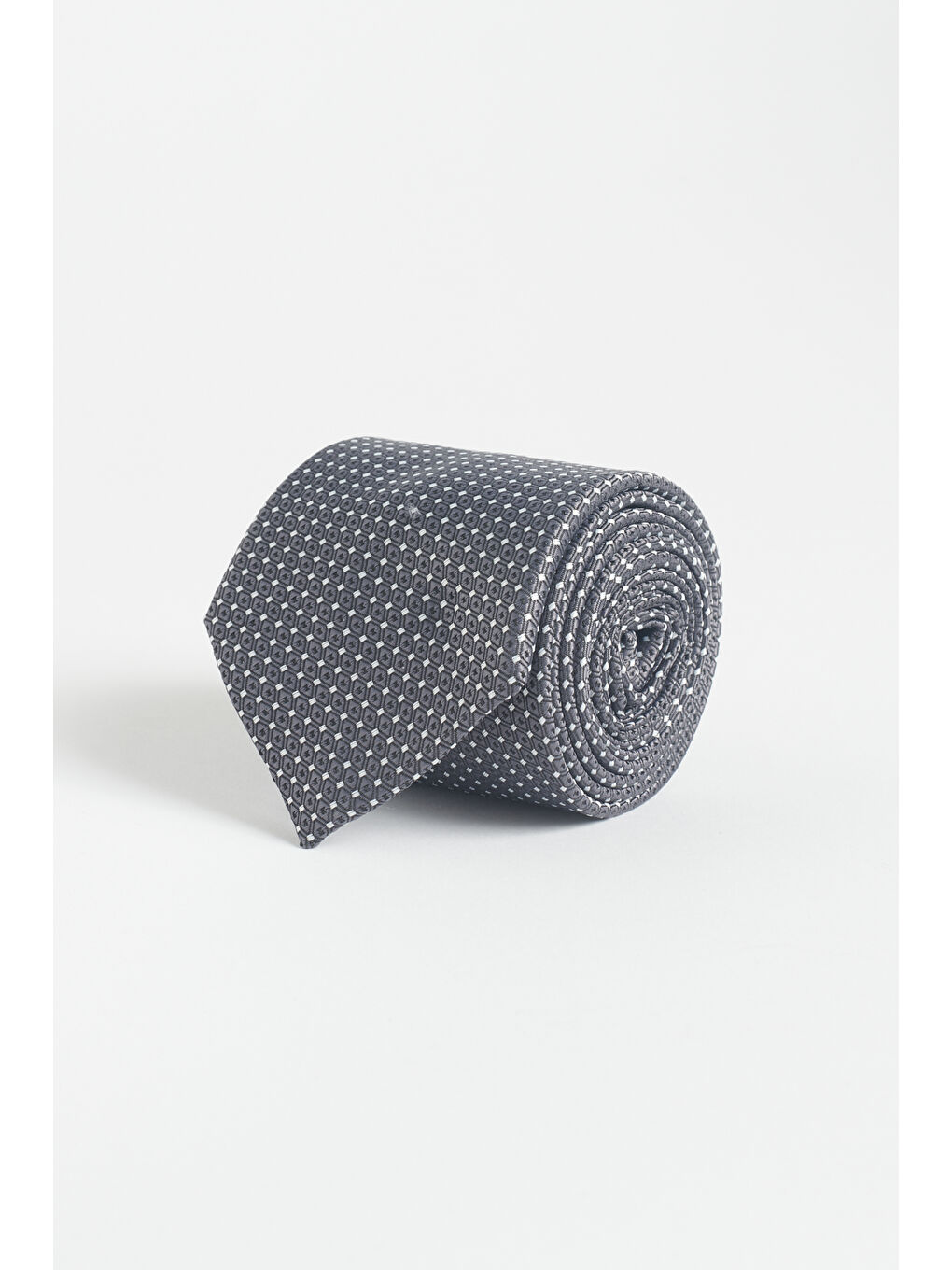 Erkek Gri Desenli Kravat