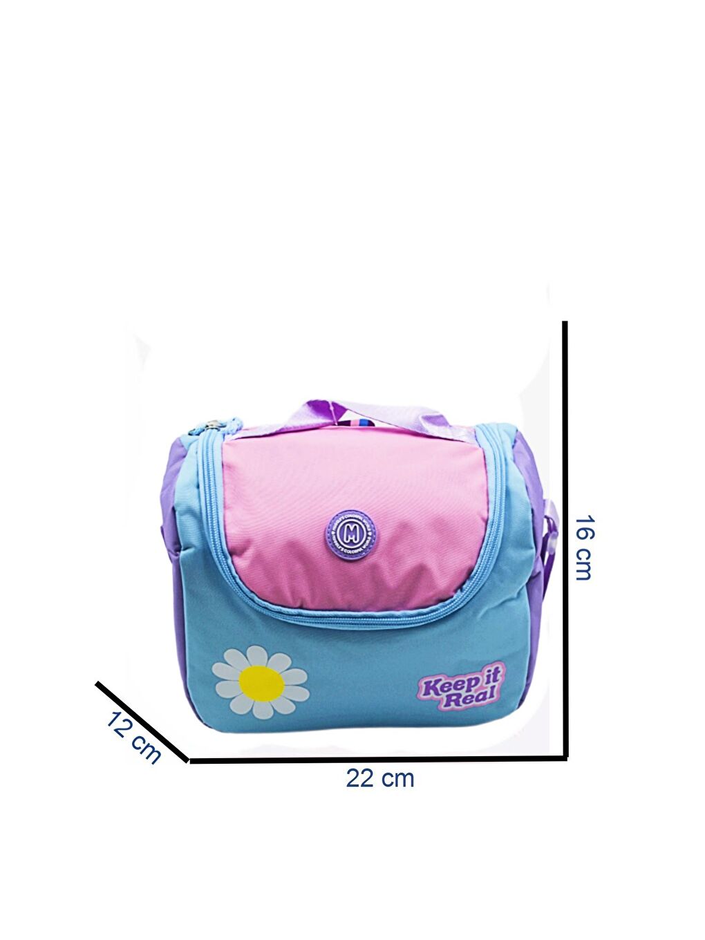 3 Bölmeli Funny Okul Sırt Çanta Seti (Çanta+Beslenme Çantası+Kalemlik)-1