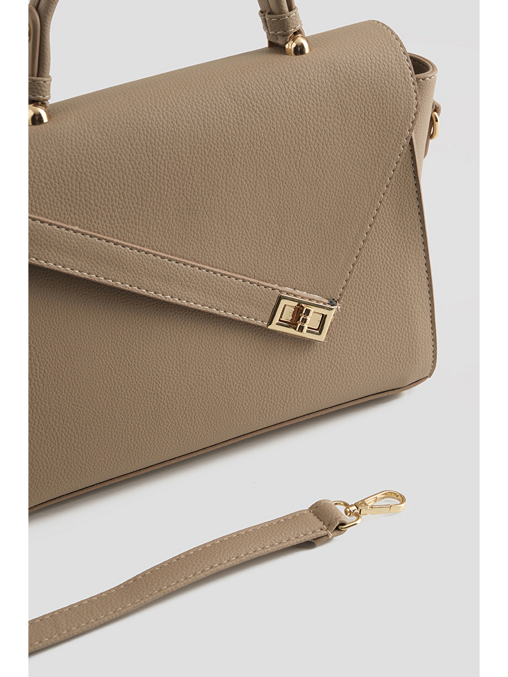 Bej Pia Çanta Vizon-1