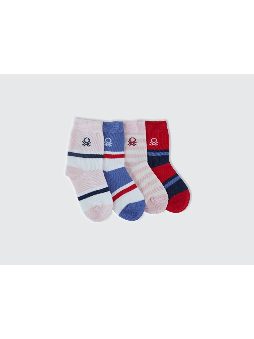 Karışık Erkek Çocuk  Mix Desenli 4'lü Uzun Soket Çorap Seti