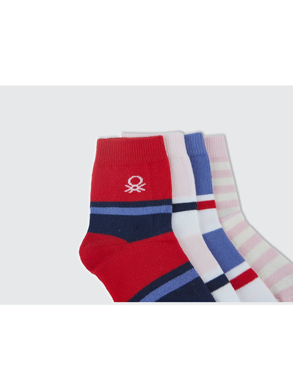 Karışık Erkek Çocuk  Mix Desenli 4'lü Uzun Soket Çorap Seti-1