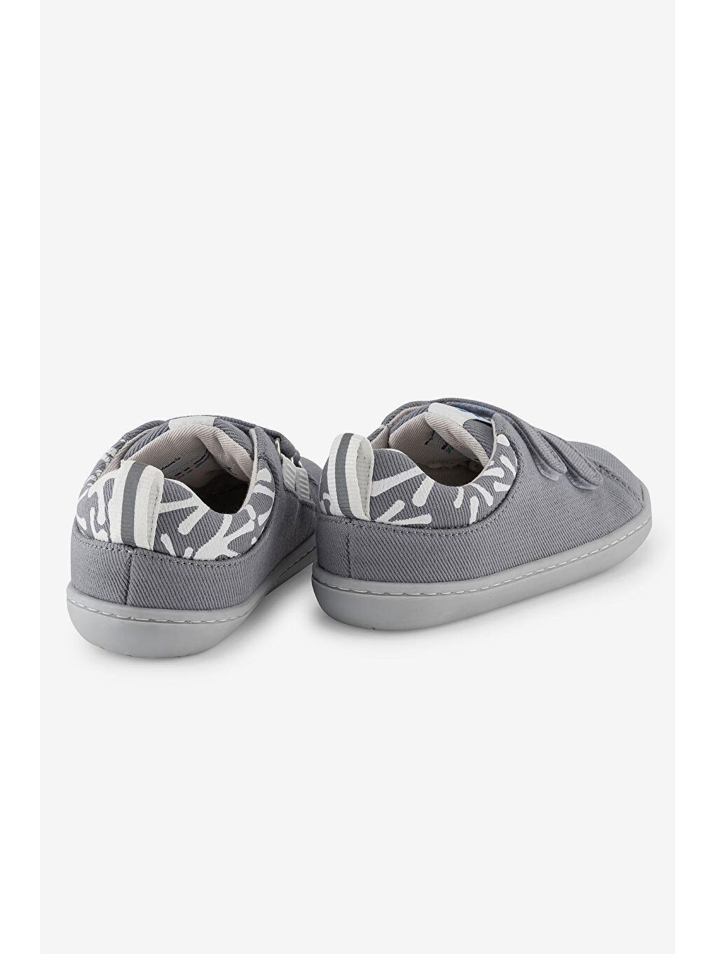 Smart Walker Canvas Play Eco Gri Barefoot Çocuk Ayakkabı-7