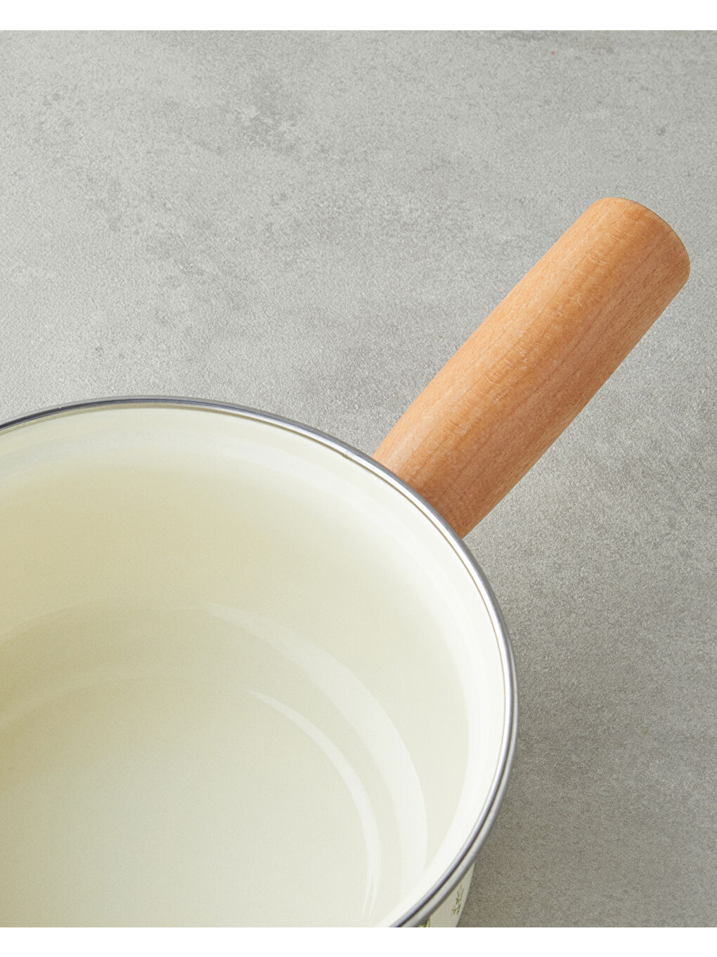 Ekru Florina Emaye Sos Tenceresı 1,1 L Krem-3