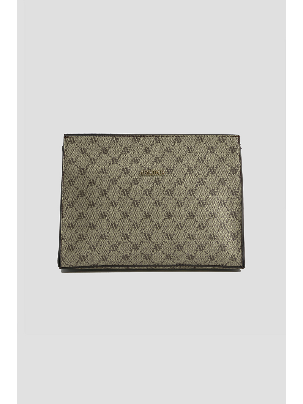 Bej Noktalı Çanta Vizon