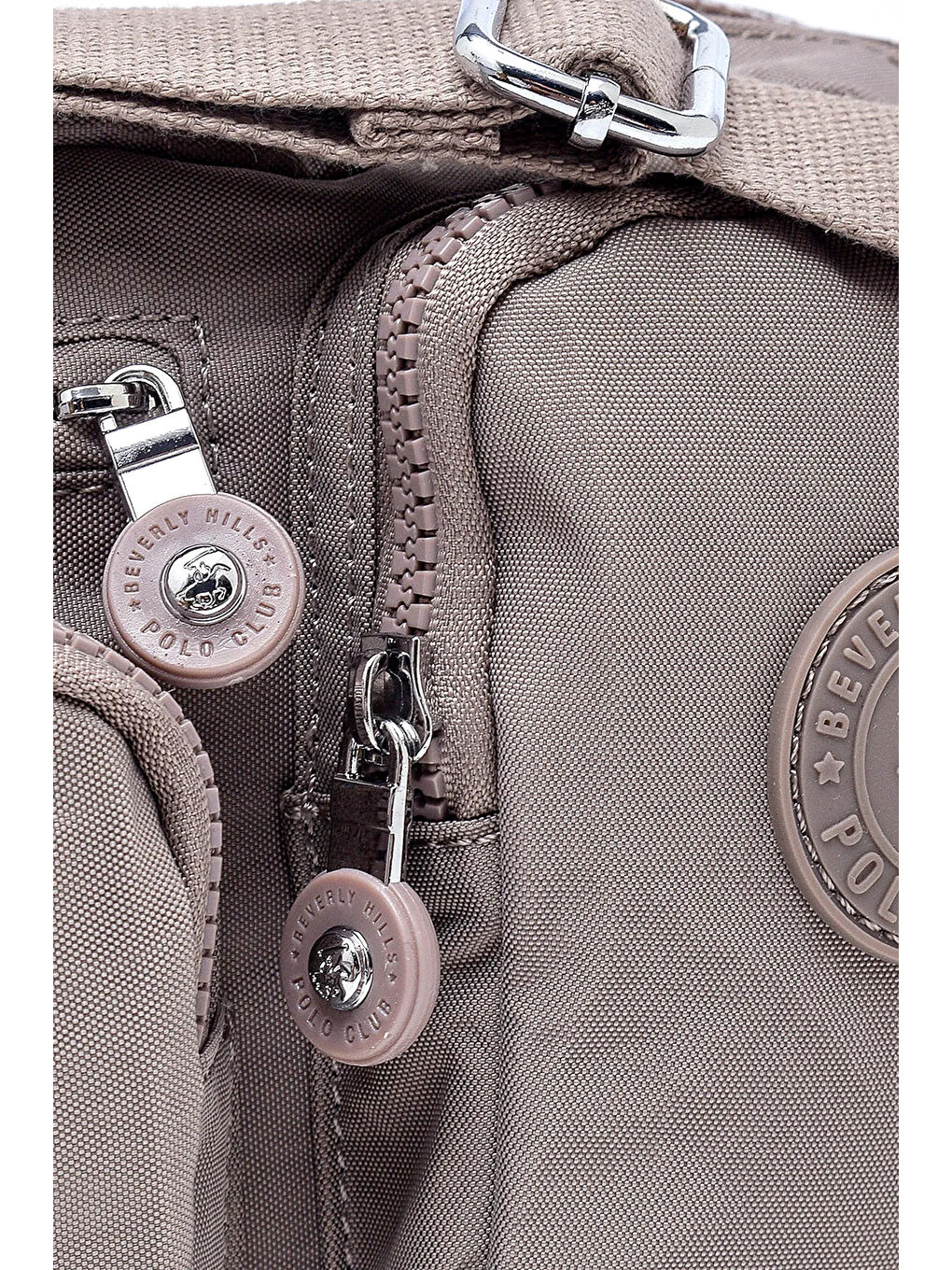 Bej Çok Gözlü Çapraz Askılı Kadın Çanta BHPC6005-2