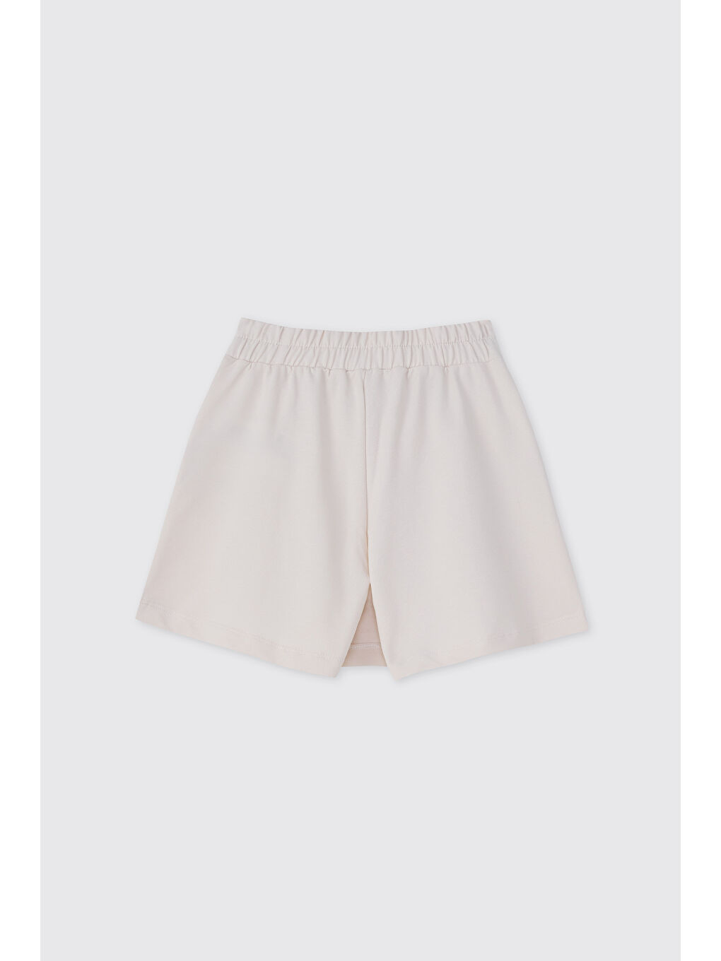 Bej Kız Çocuk Taş Şort Etek-1