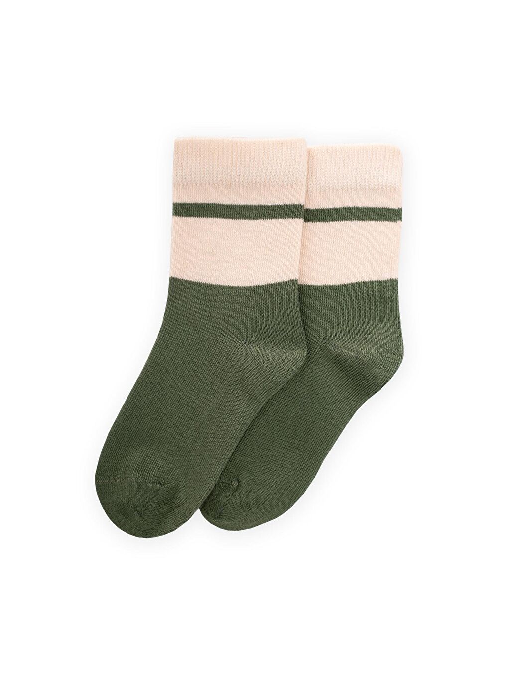 Haki Erkek Çocuk Soket Çorap