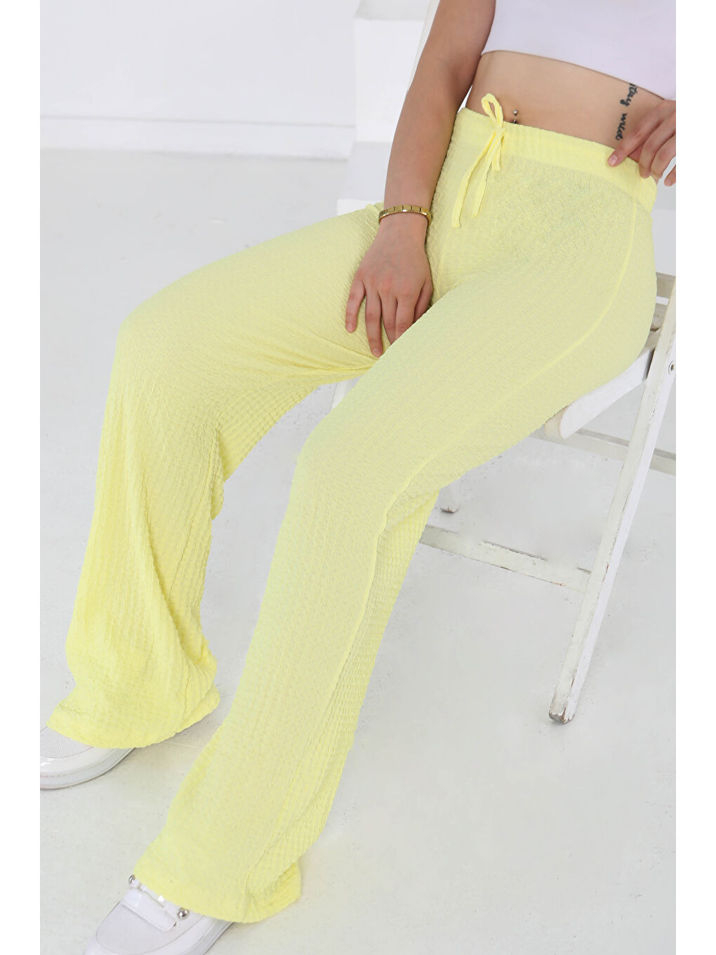 Sarı Salaş Pantolon Sari - 27276