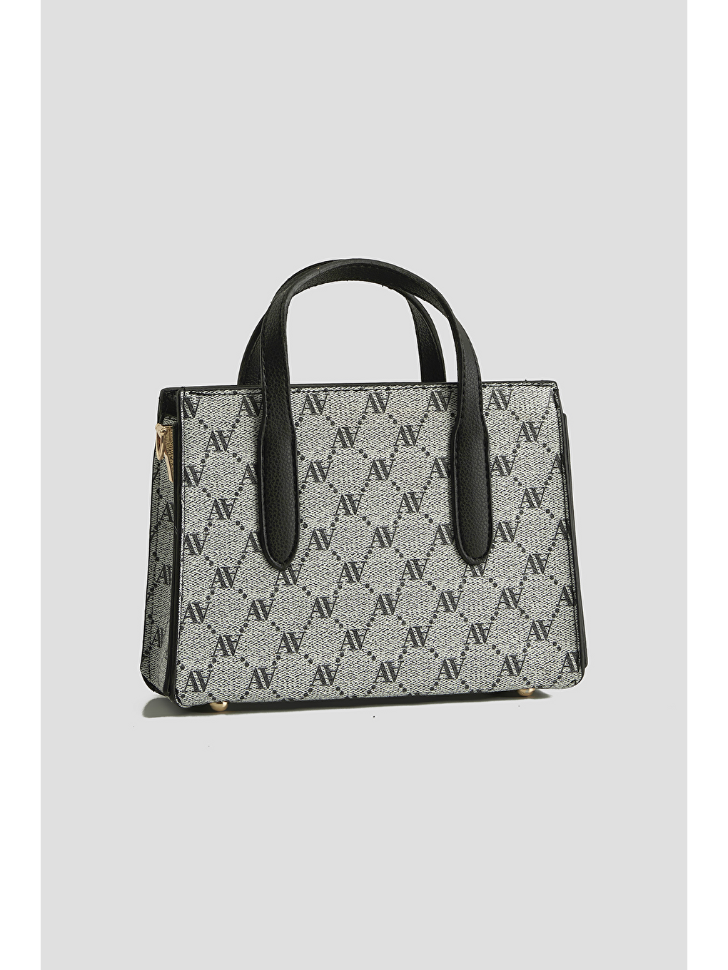 Noktalı Çanta Gri-2