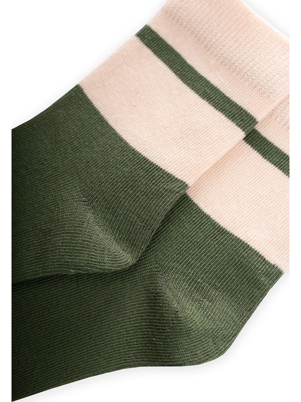 Haki Erkek Çocuk Soket Çorap-1