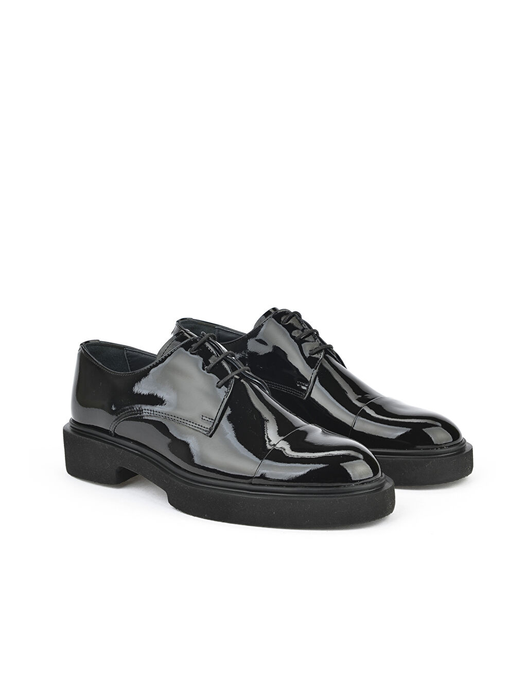 Erkek Vegan Deri Ayakkabı 1511023Z70915A Siyah-1