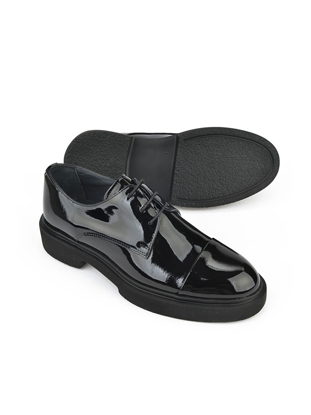 Erkek Vegan Deri Ayakkabı 1511023Z70915A Siyah-3