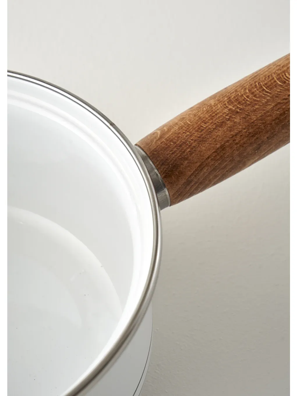 My Kitchen Emaye Sos Tenceresi Beyaz (1,6 lt)-3