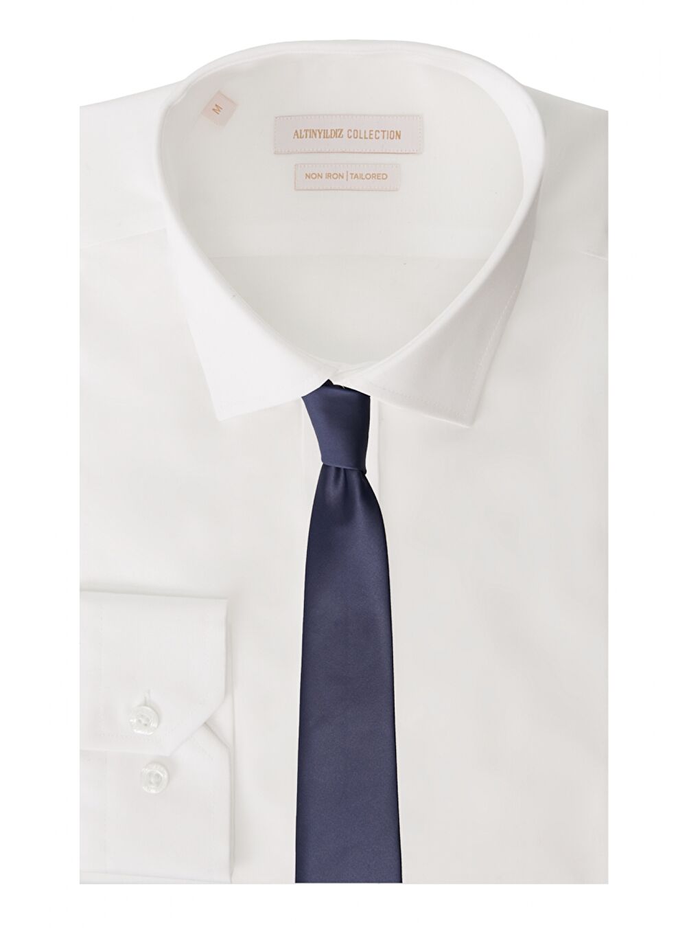 Erkek Lacivert Lacivert Nano Kravat-2