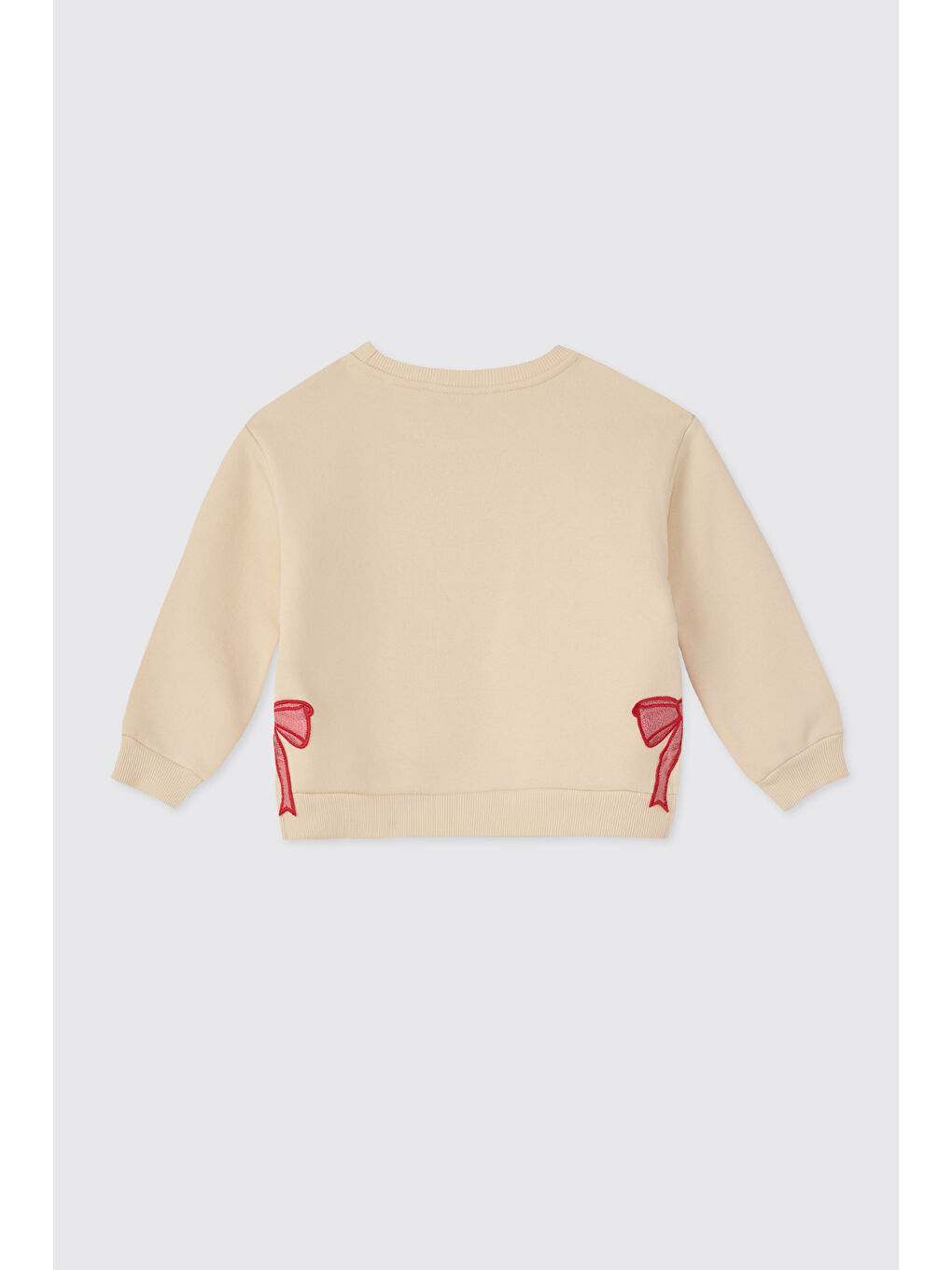 Kız Bebek Ekru Sweatshirt-1