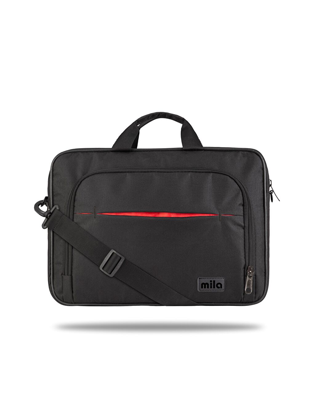 Siyah Mıla ML-T300 15.6" Su Geçirmez ve Fermuar Kumaş Laptop Çantası