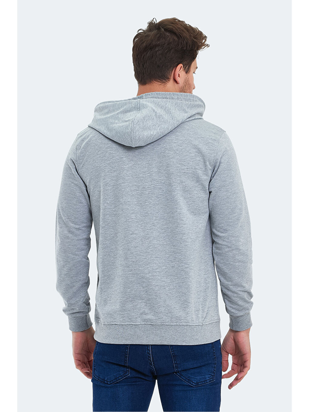 SLAZENGER OZZY Erkek Sweatshirt Gri - 1