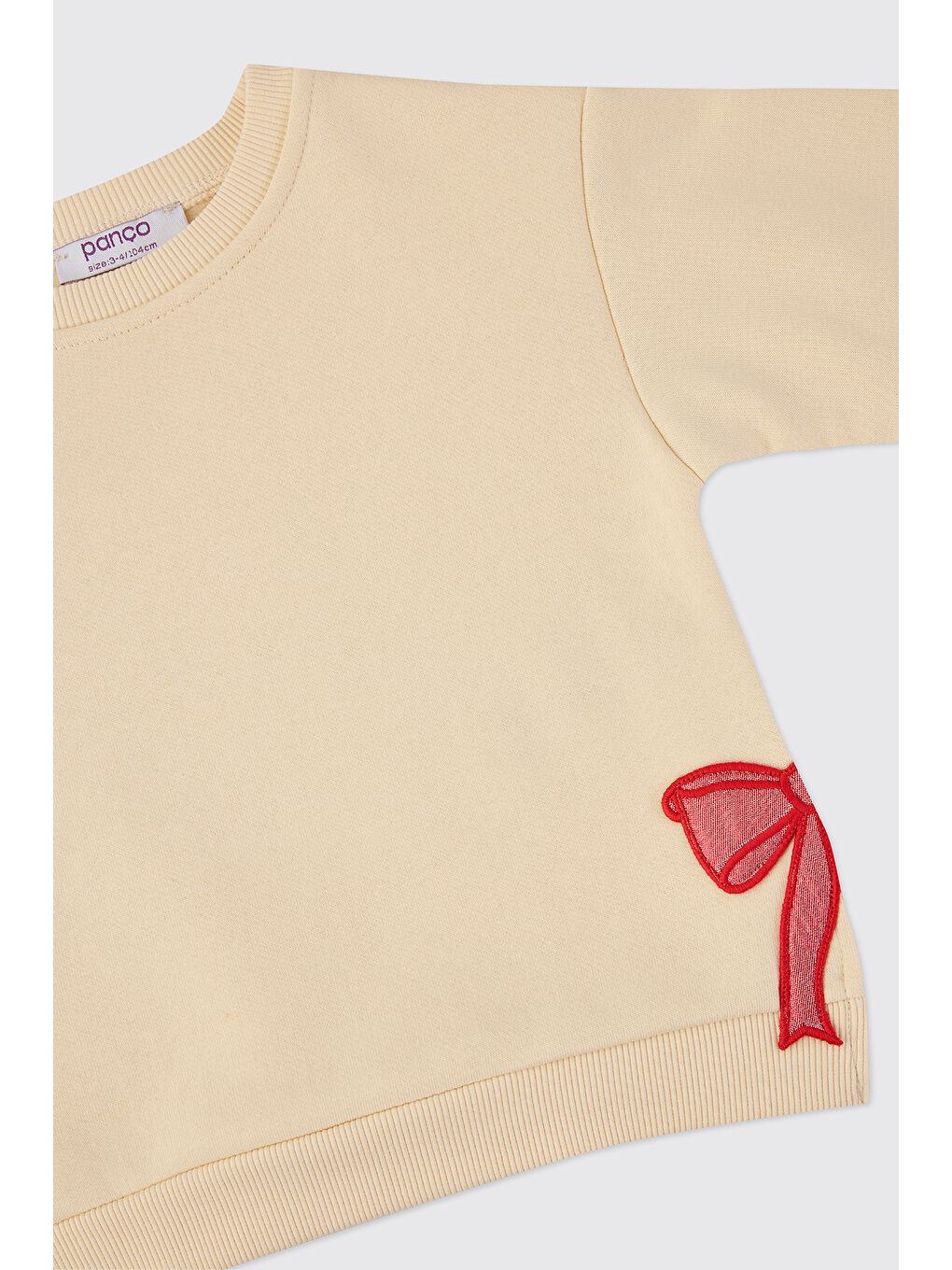 Kız Bebek Ekru Sweatshirt-2