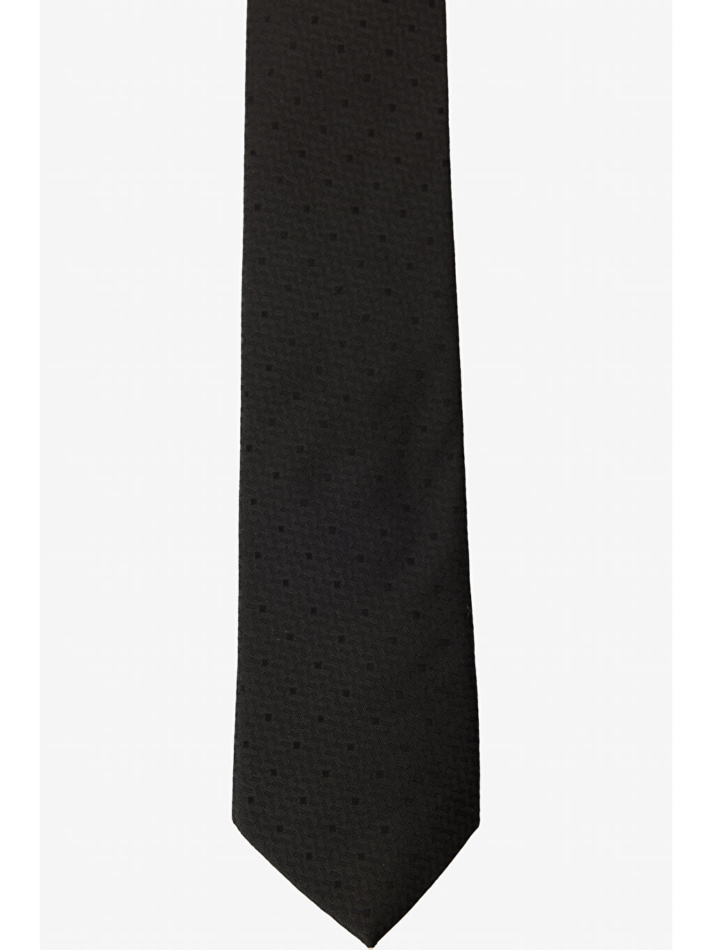Erkek Siyah Desenli Kravat-1