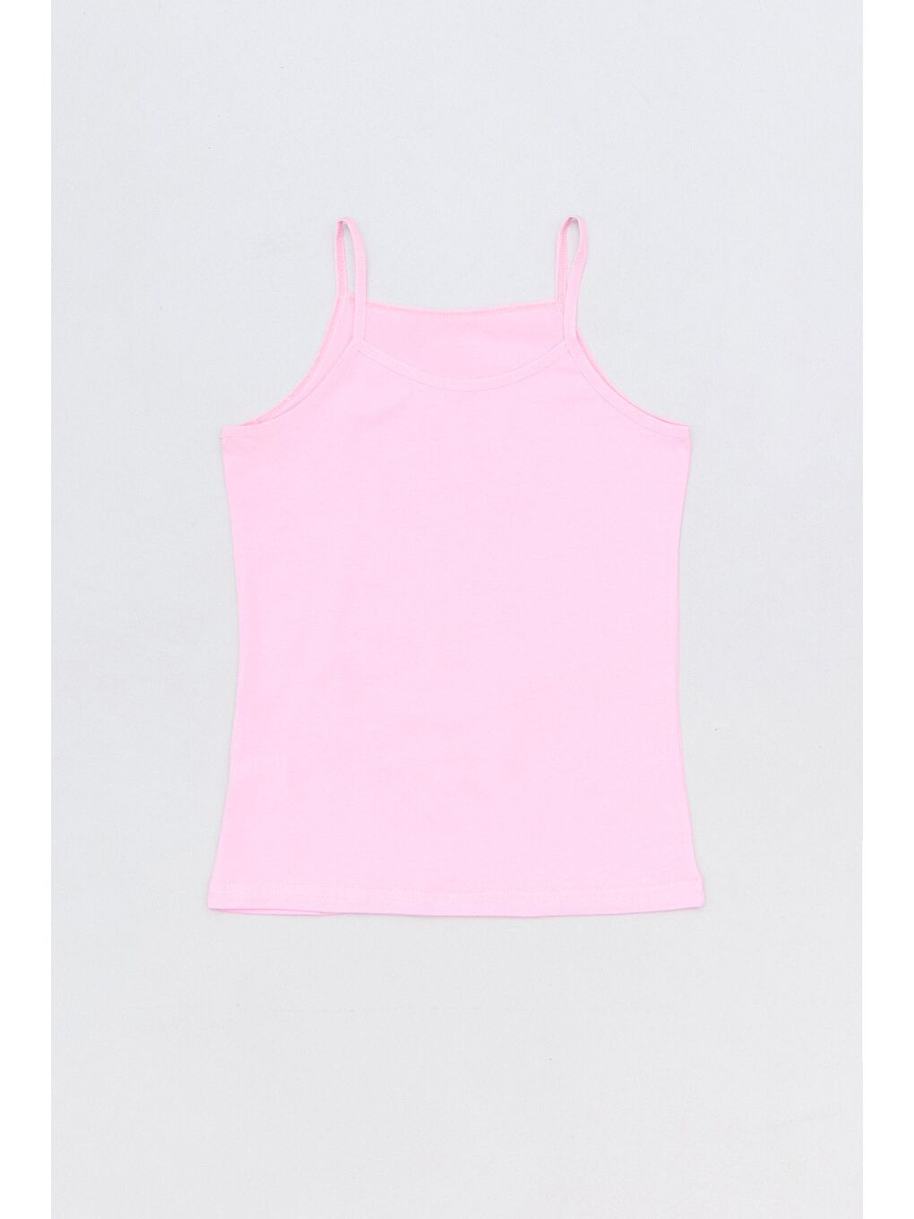 Pembe Balerin Baskılı 3 Lü Kız Çocuk Atlet-1