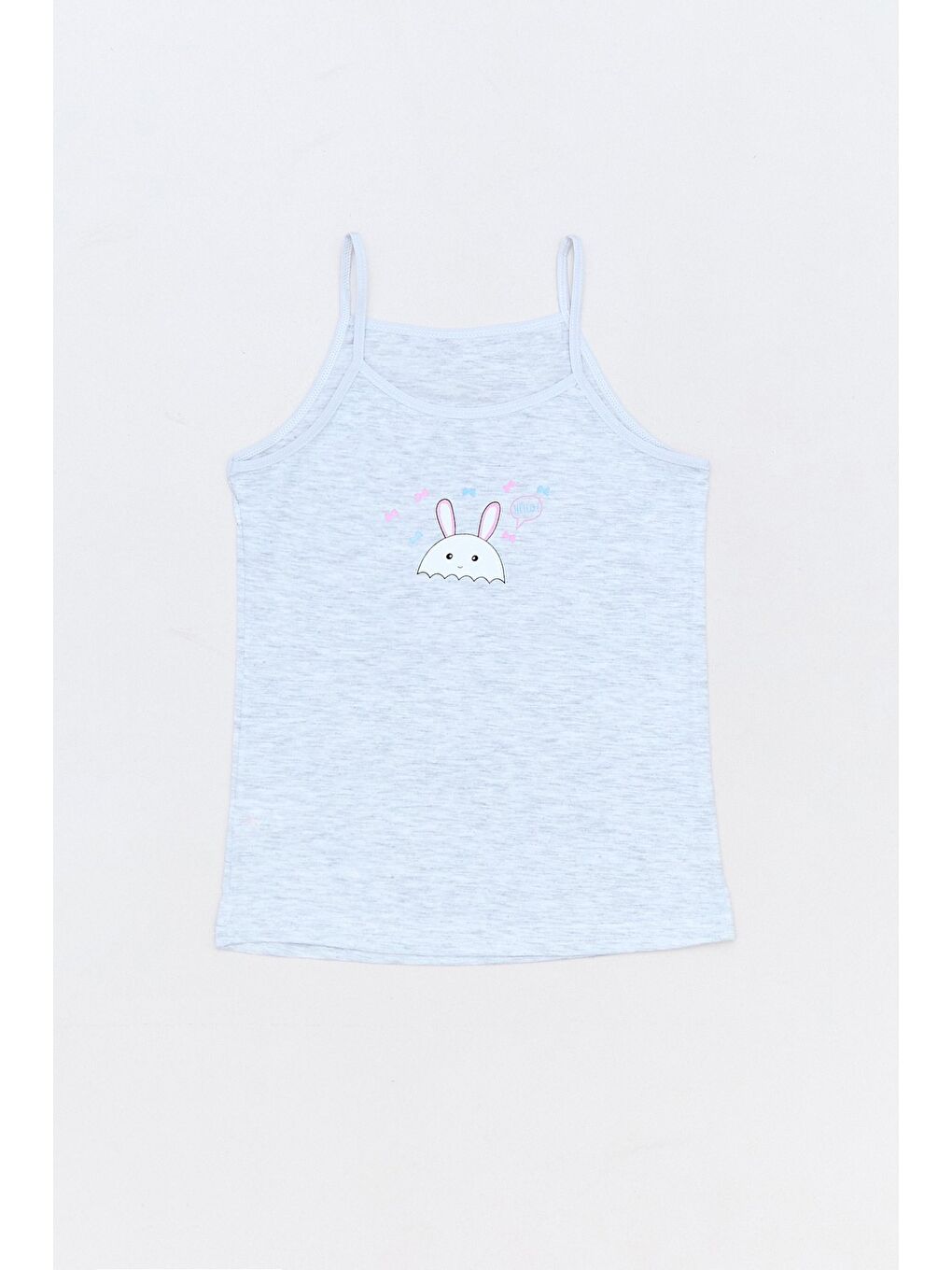 Pembe Balerin Baskılı 3 Lü Kız Çocuk Atlet-2