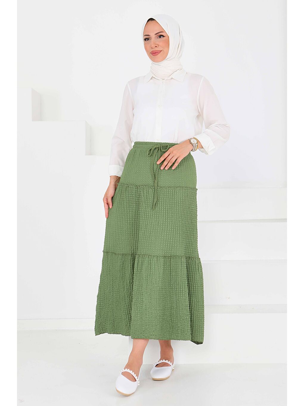 Buffle Etek Haki - 27540