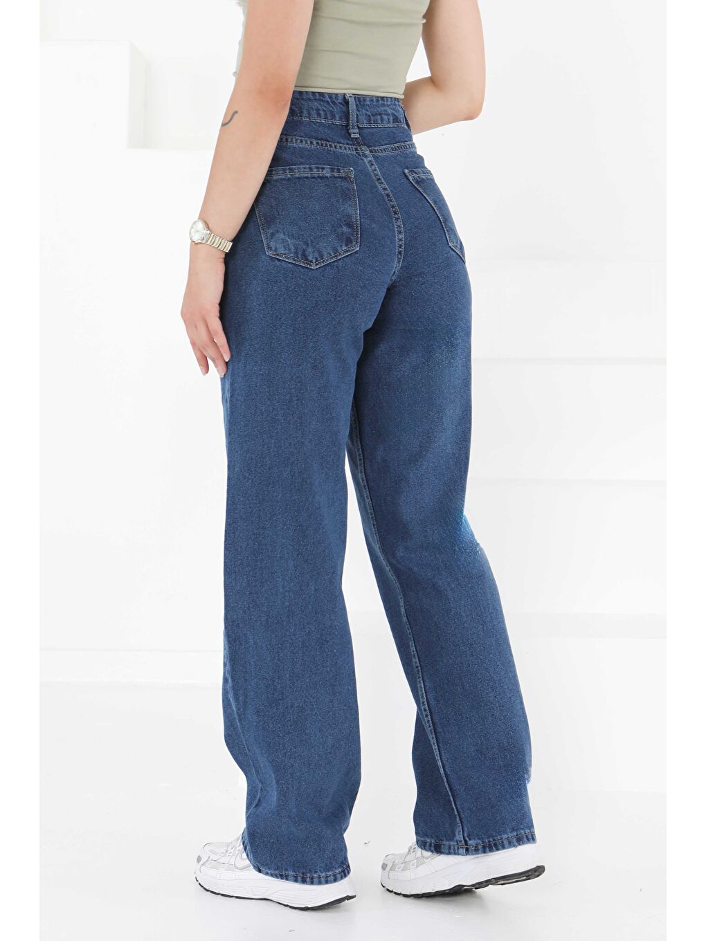 palazzo Pantolon Mavi - 27298-5