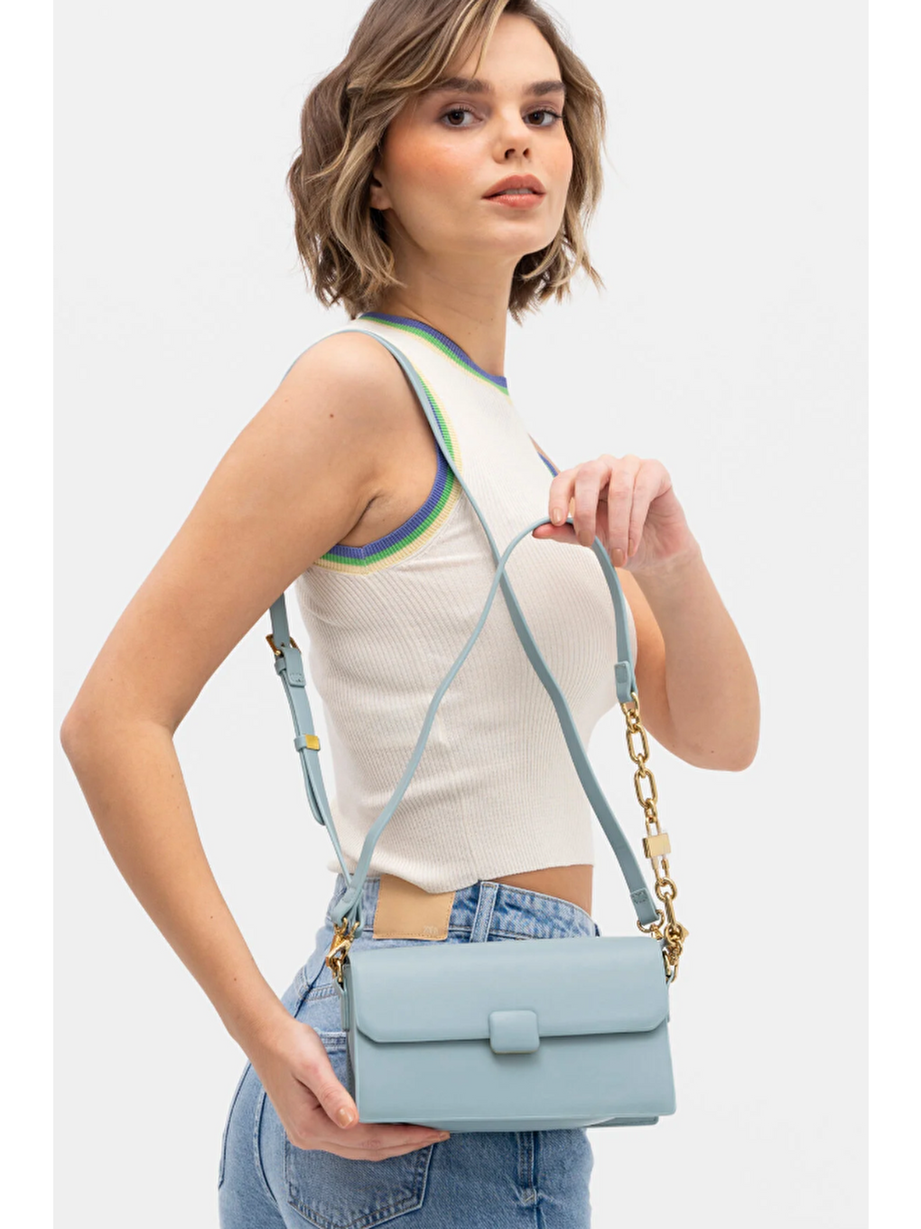 Mavi Kadın El Ve Omuz Çantası BYN1103-1