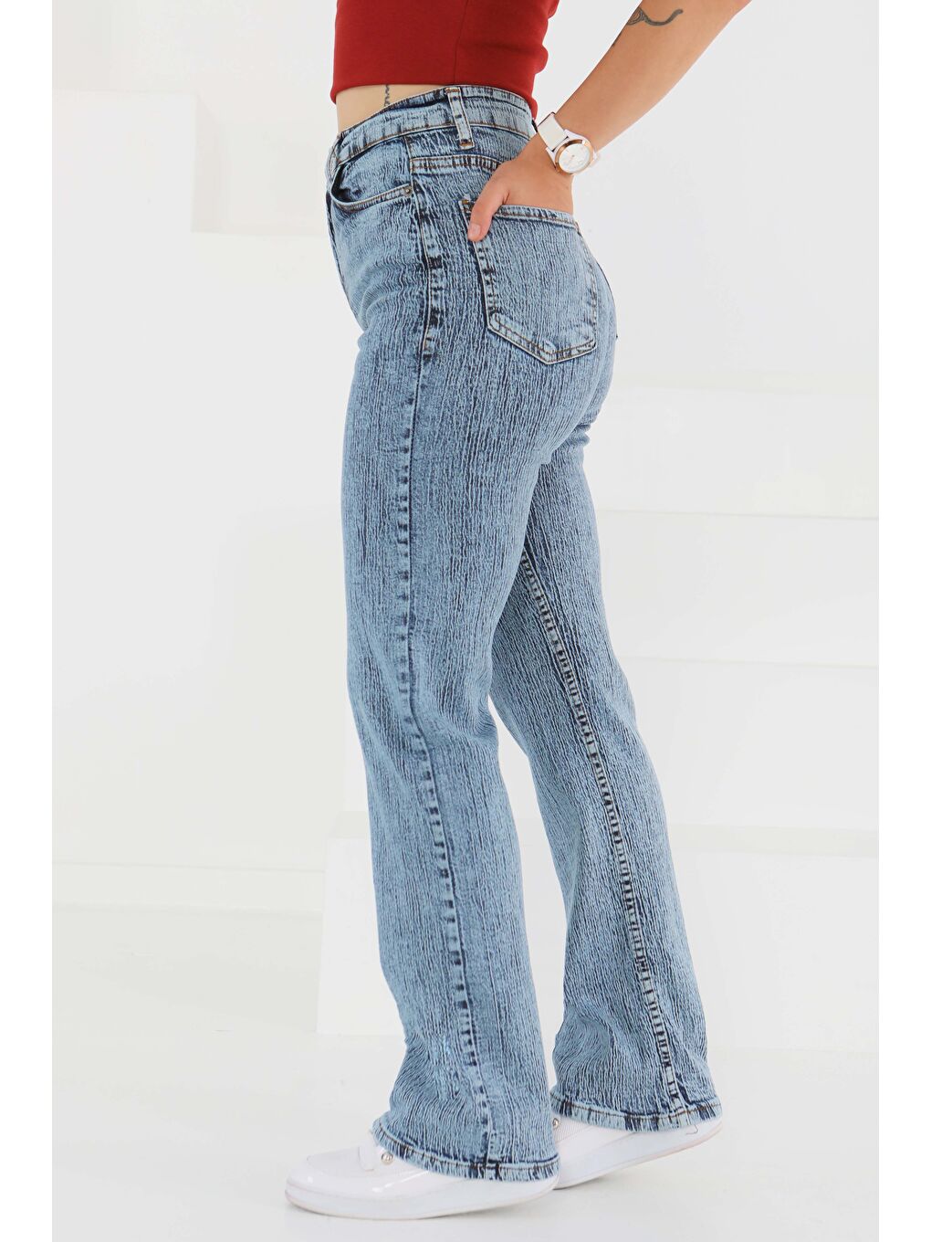 Palazzo Pantolon Mavi - 27462-3