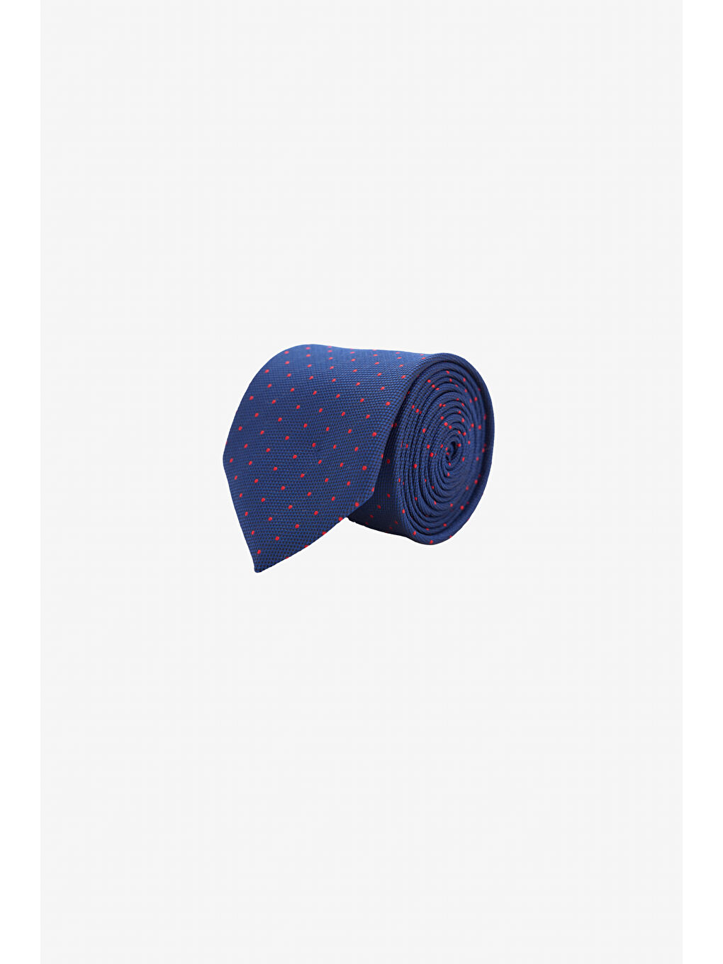 Erkek Lacivert-Kırmızı Desenli Kravat