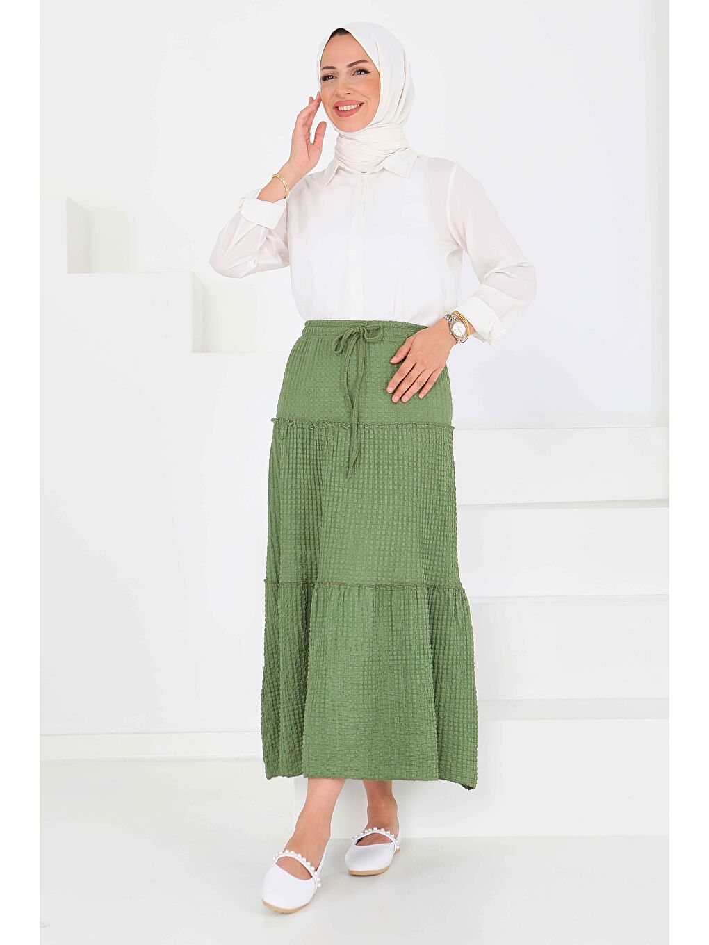 Buffle Etek Haki - 27540-1