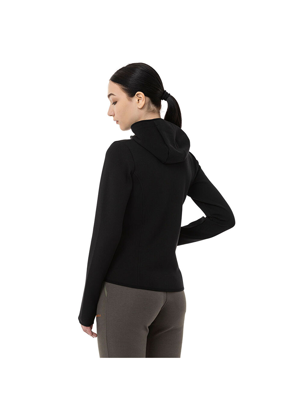 Shine Kadın Siyah Sweatshirt-4