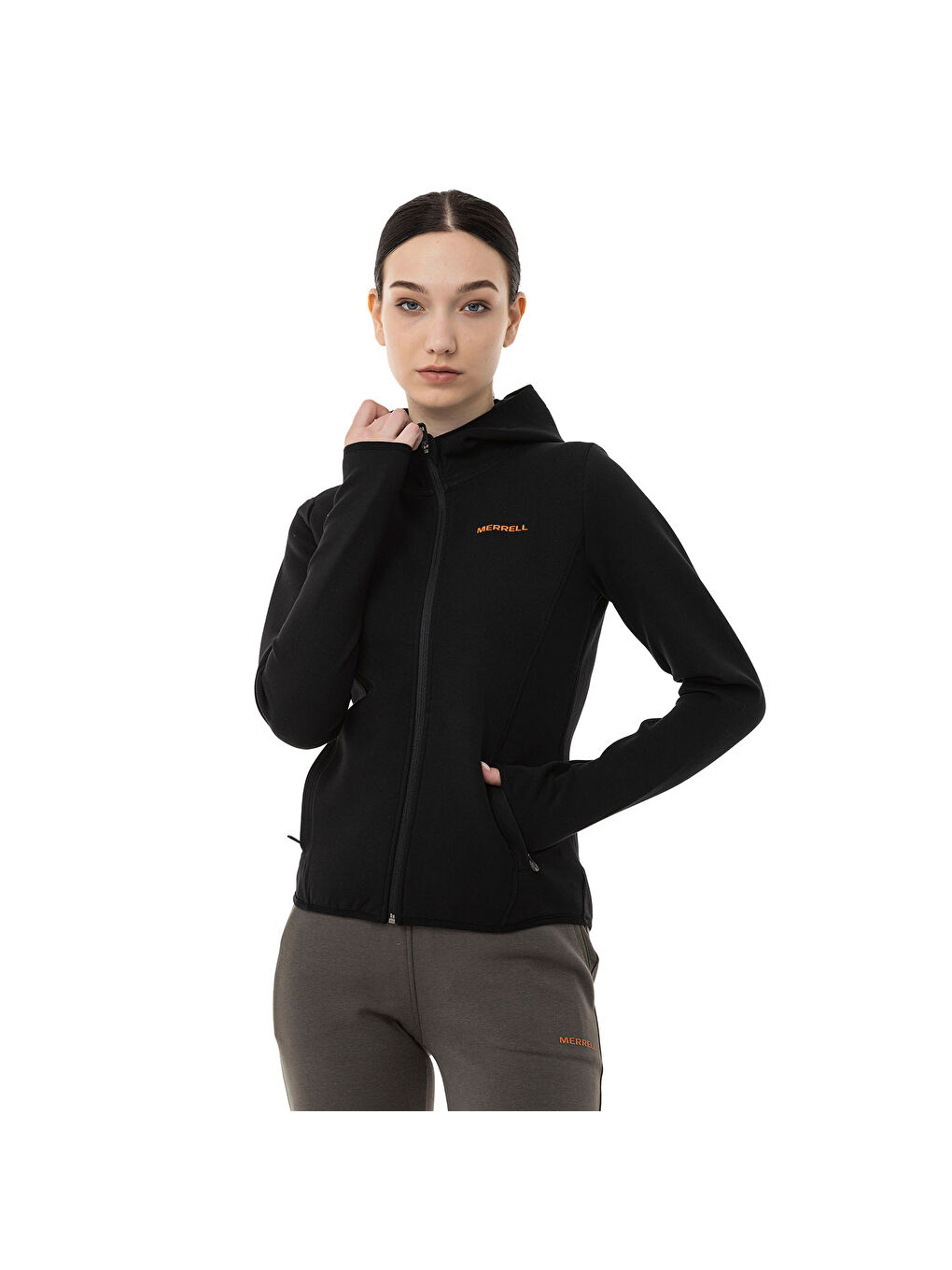 Shine Kadın Siyah Sweatshirt-5