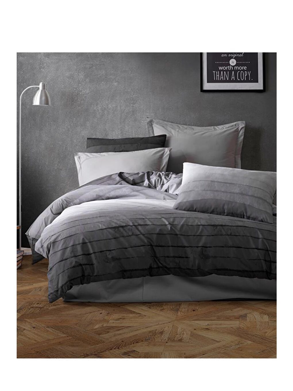 Karışık Yogi Çift Kişilik Nevresim Takımı-1