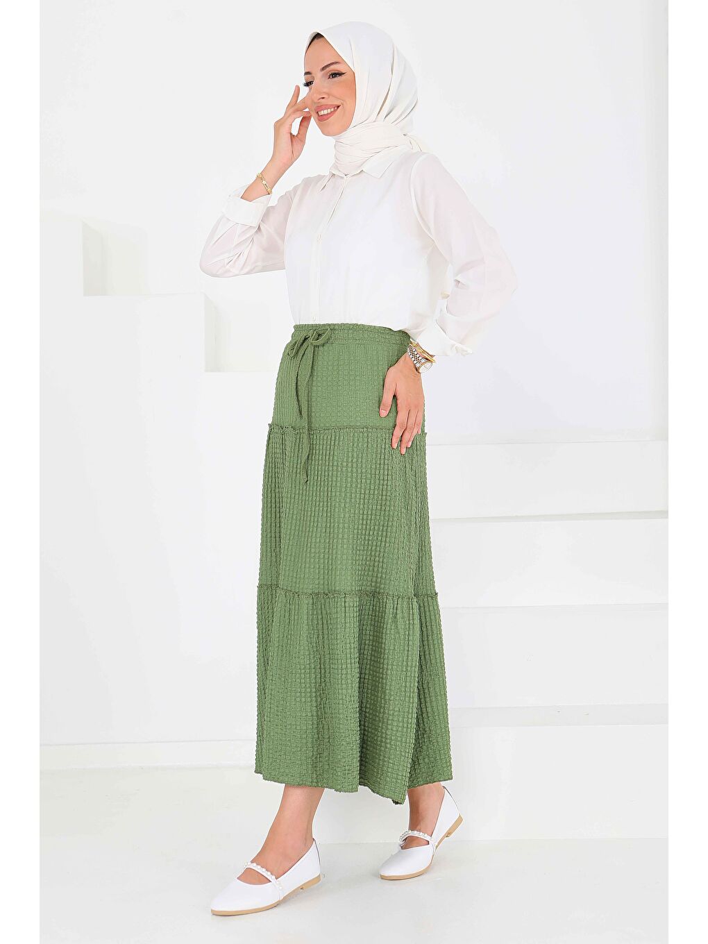 Buffle Etek Haki - 27540-3