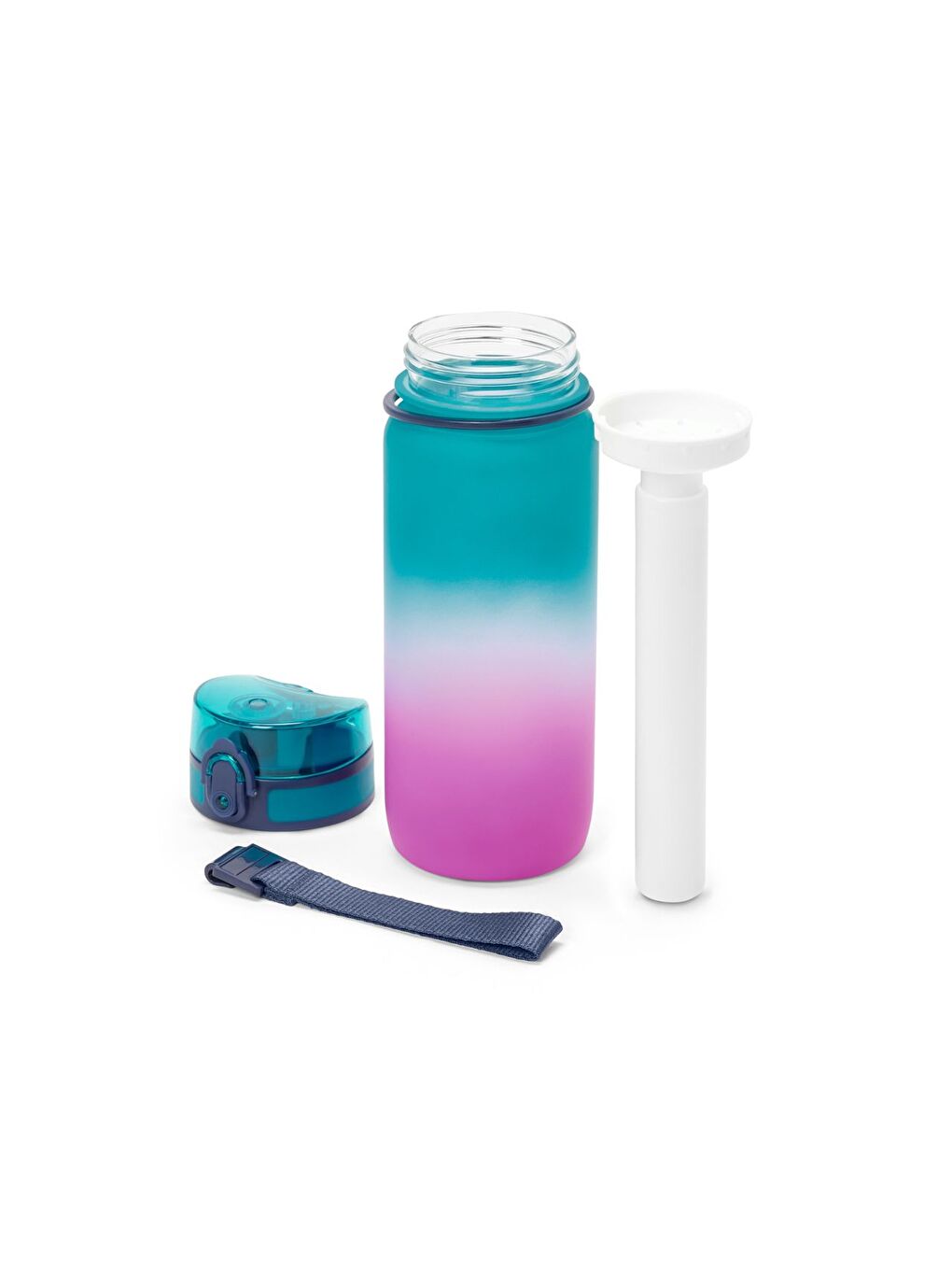 Renksiz Matara, Çıkarılabilir Buz Akülü, 650 ml-2