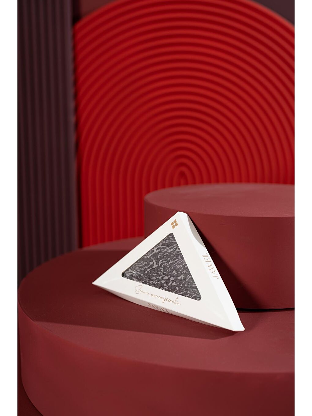 Antrasit Kadın Tyana Müslin Şal-2