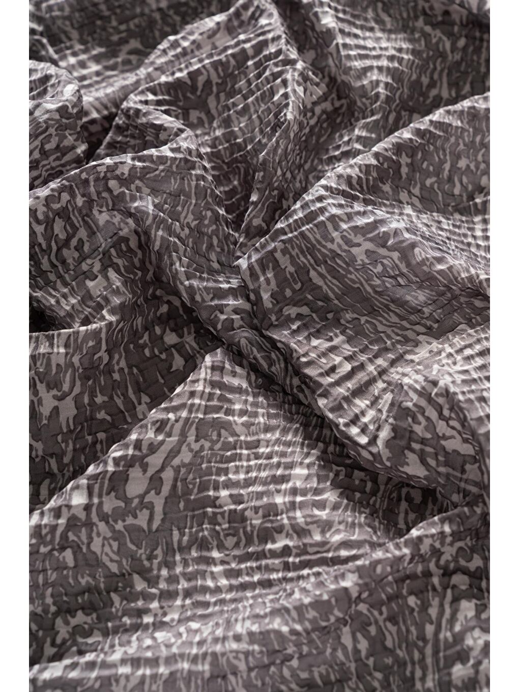 Antrasit Kadın Tyana Müslin Şal-3