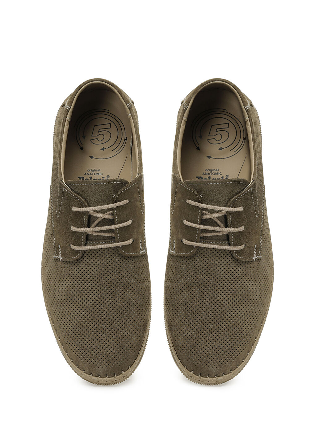 107330N.M 5FX Haki Erkek Rahat Ayakkabı-3