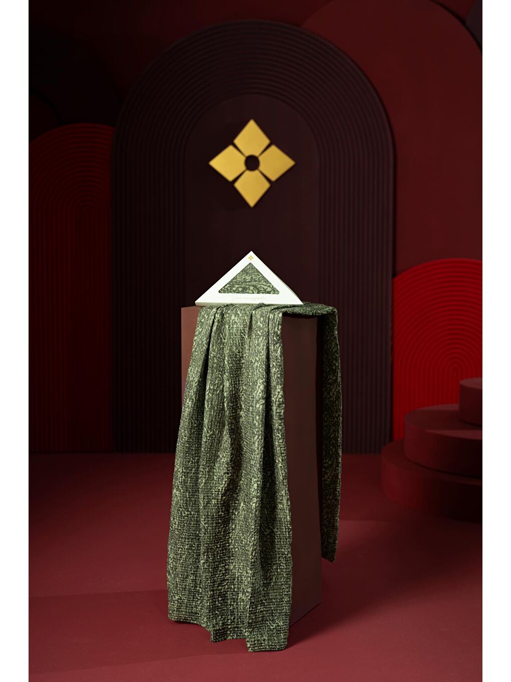 Haki Kadın Tyana Müslin Şal