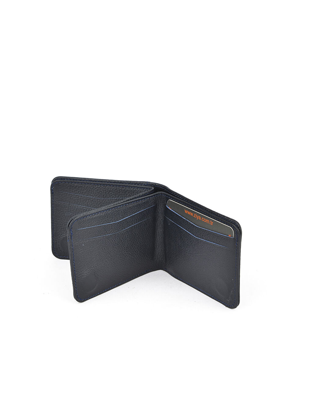 Erkek Hakiki Deri Cüzdan 1519841ZY310 Lacivert-3