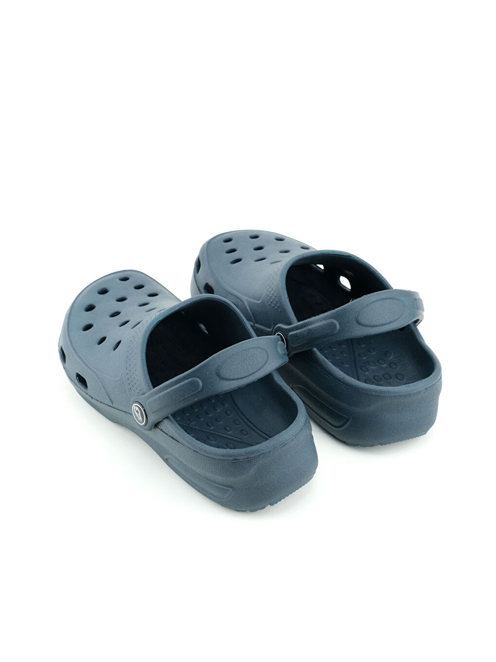 Lacivert Kadın Yazlık Eva Ev Banyo Bahçe Havuz Rahat Taban Sabo Terlik-3