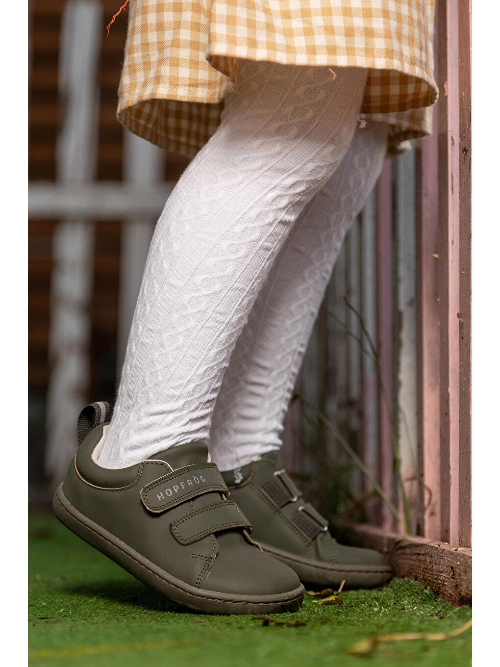 Smart Walker Junior Süper Mat Haki Barefoot Çocuk Ayakkabı-3