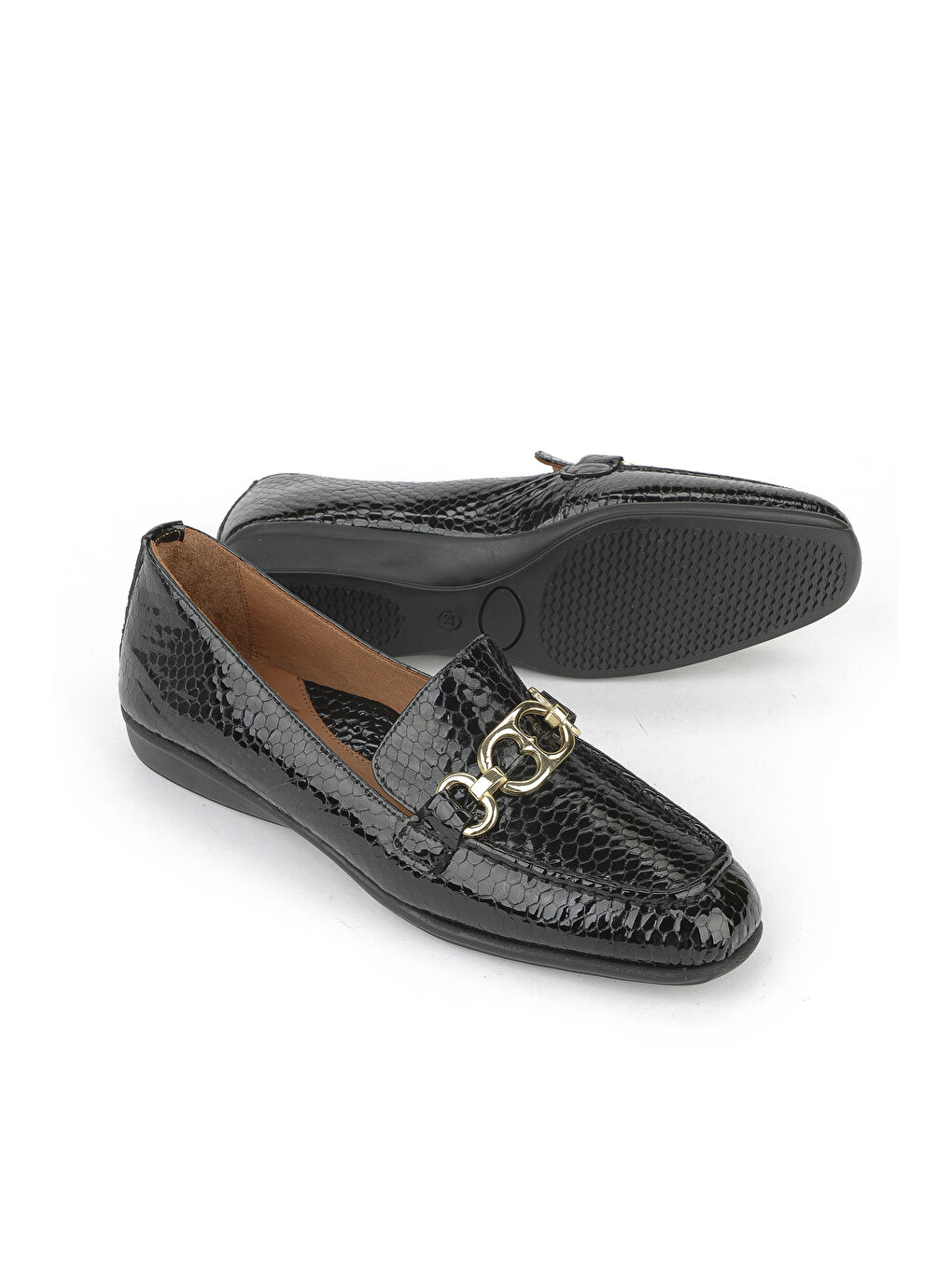 Kadın Hakiki Deri Ayakkabı 1531050Z26142209K Siyah-4